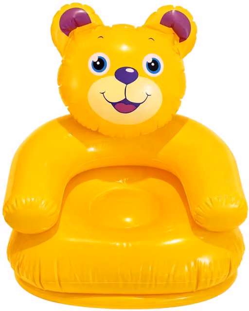 Intex Happy Animal Chair Assortment in Multicolour and Yellow