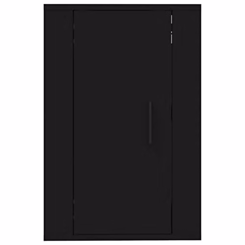 vidaXL Wall Mounted TV Cabinet in Black, W/D/H: 40 x 34.5 x 60 cm – 4