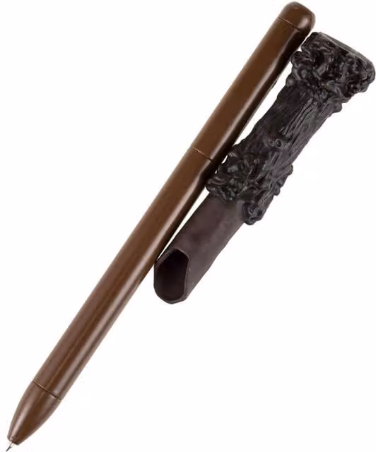 Noble Collection Harry Potter Illuminating Wand Pen in Brown