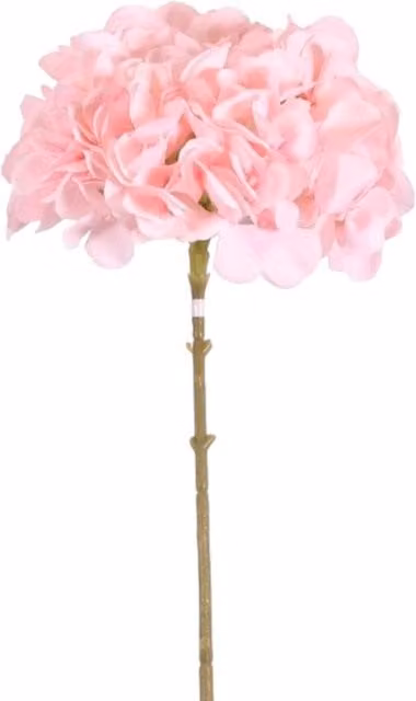 Kingsbury Gifts Single Stem Pink Silk Hydrangea, Height: 51 cm