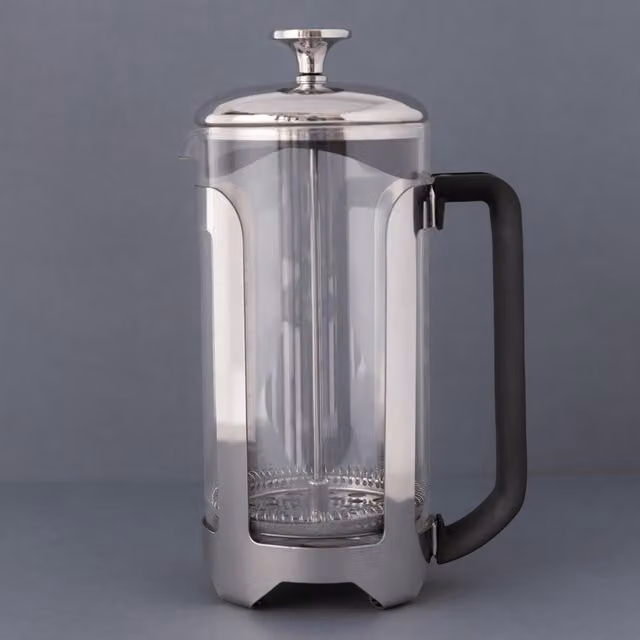 La Cafetiere Roma French Press Coffee Maker in Grey