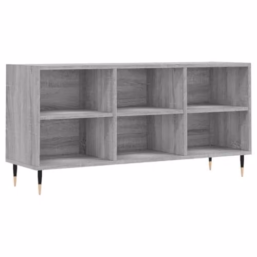 vidaXL Industrial TV Cabinet in Grey, W: 103.5 cm, D: 30 cm, H: 50 cm – 1