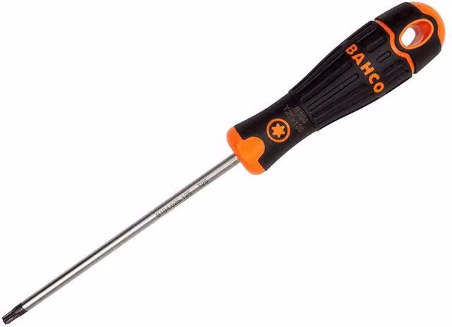 Bahco Black Torx Tip Tx15 Manual Screwdriver