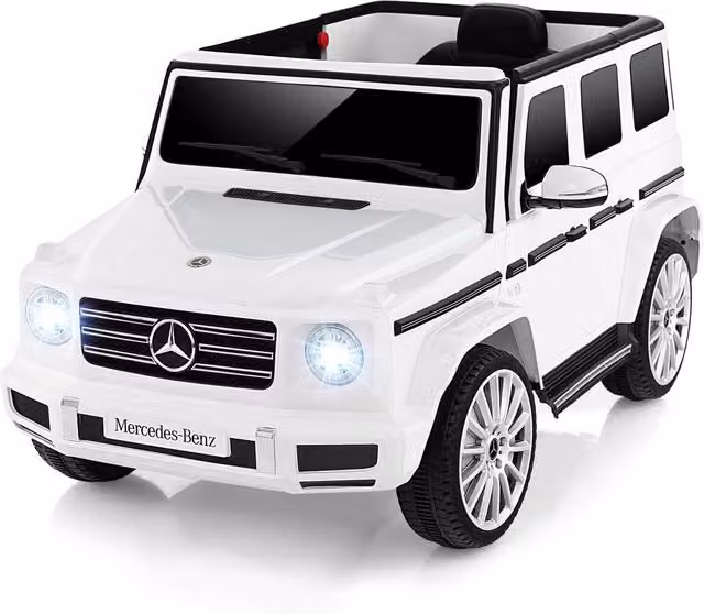 Costway Mercedes Electric Kids Ride-on Car, White