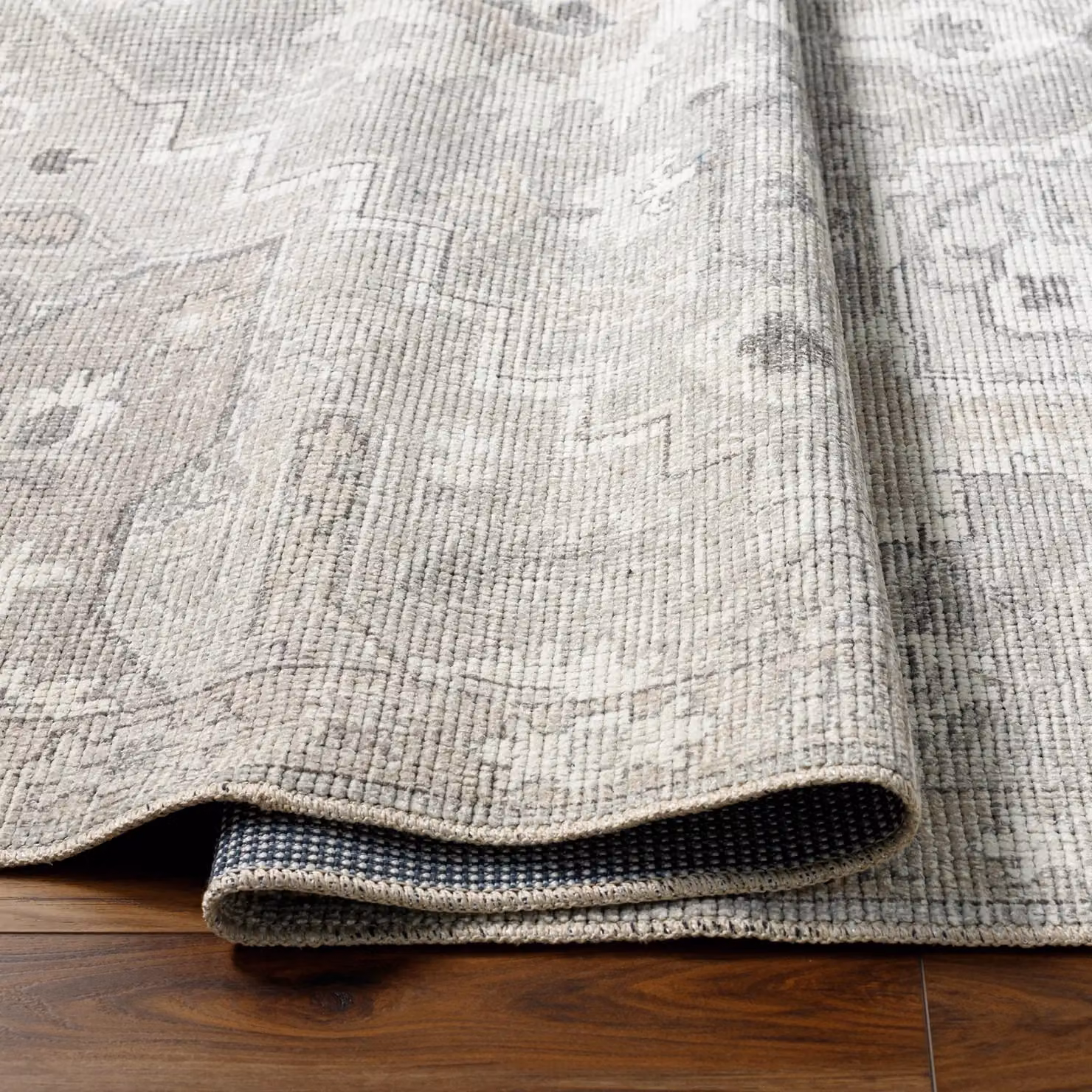 Livabliss Becki Owens Elle-Vintage Traditional Boho Living and Dining Rug in Camel, Grey, Beige and Brown, W: 120 cm, L: 170 cm – 2