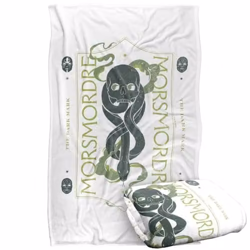 Warner Bros. Harry Potter Marx Silky Touch Super Soft Fleece Throw Blanket, Multicolour, W: 91.44 cm x L: 147 cm