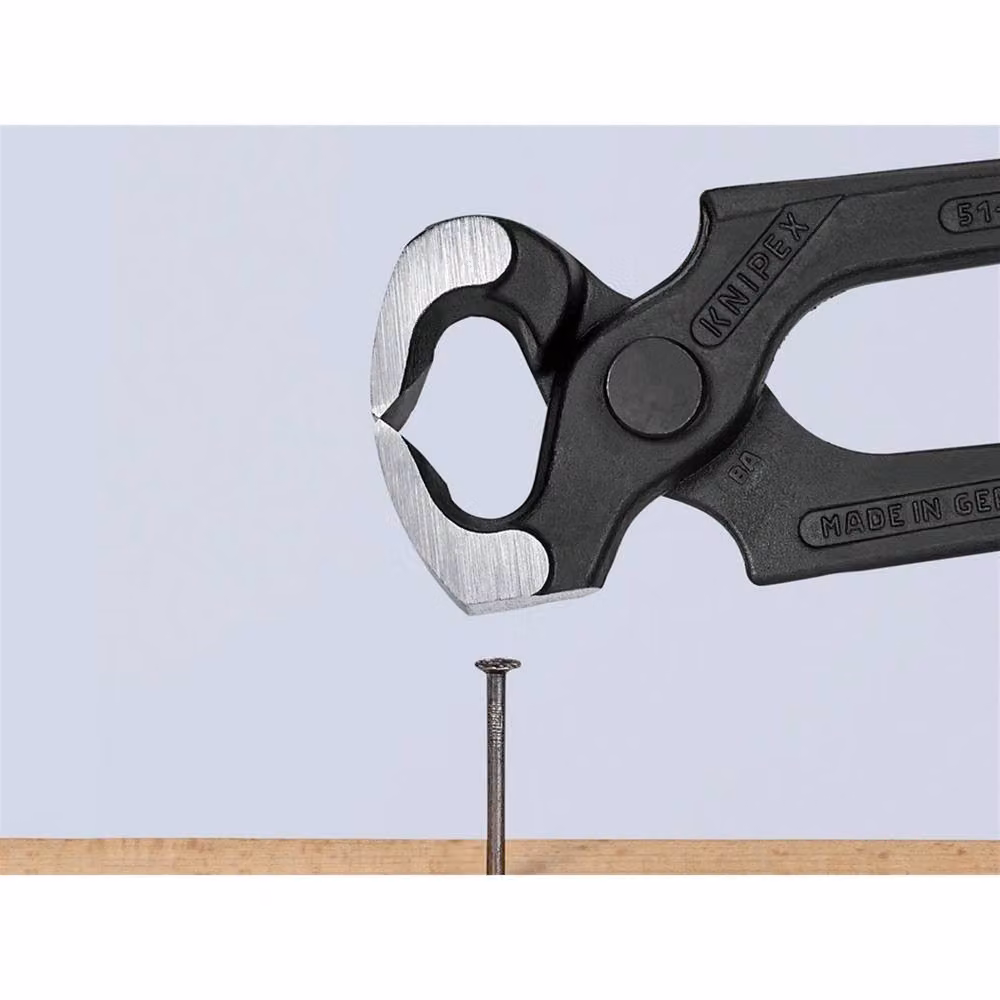 Knipex Hammerhead Style Carpenter's Pincers with Multicolour Plastic Coated Grip – 2