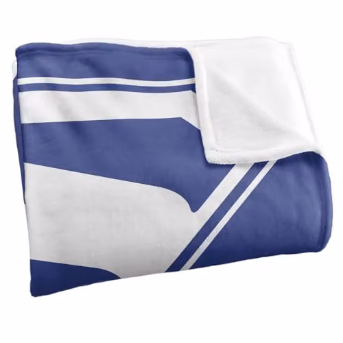 DC Comics Superman 2025 New Logo White Super Soft Microfibre Fleece Throw Blanket W/D/H: 152 x 127 cm – 2