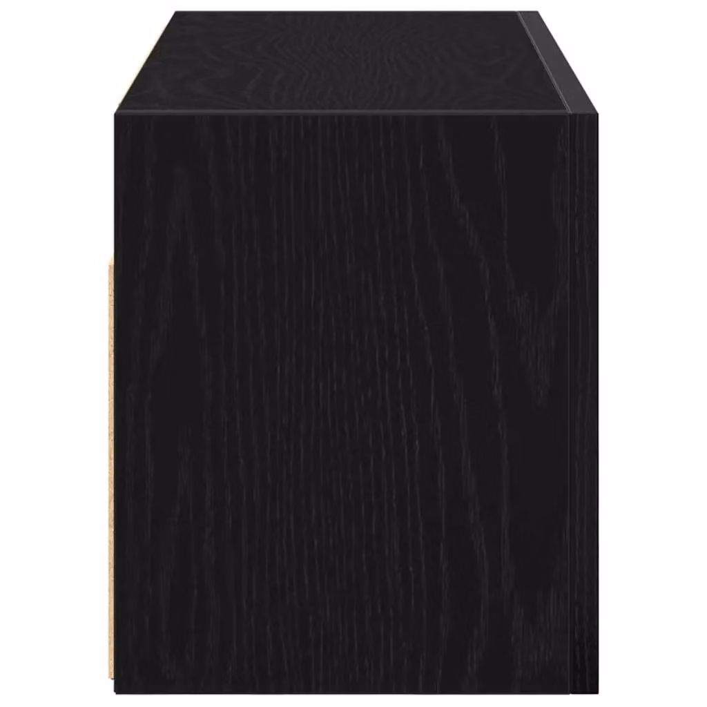 Berkfield Home Black Matt Wall Mounted Bathroom Cabinet W/D/H: 60 x 25 x 30 cm – 4