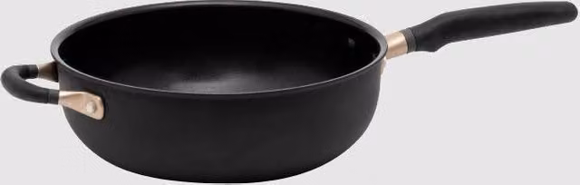Meyer Accent Non Stick Saute Pan, Black, 26cm – 1