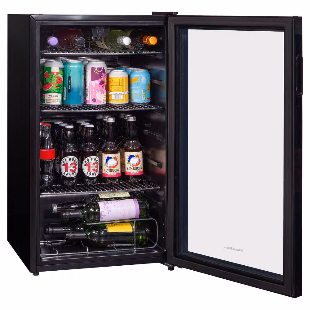 Russell Hobbs RH48BC101B Free Standing Drinks Cooler, 93L, Black – 6
