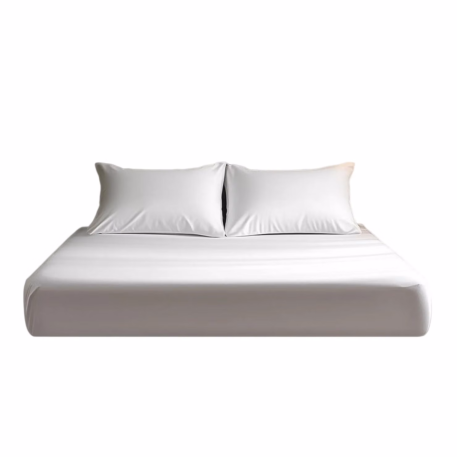 Snug City White Microfibre Soft Touch Fitted Sheet, Small Double, 25cm Skirt – 2