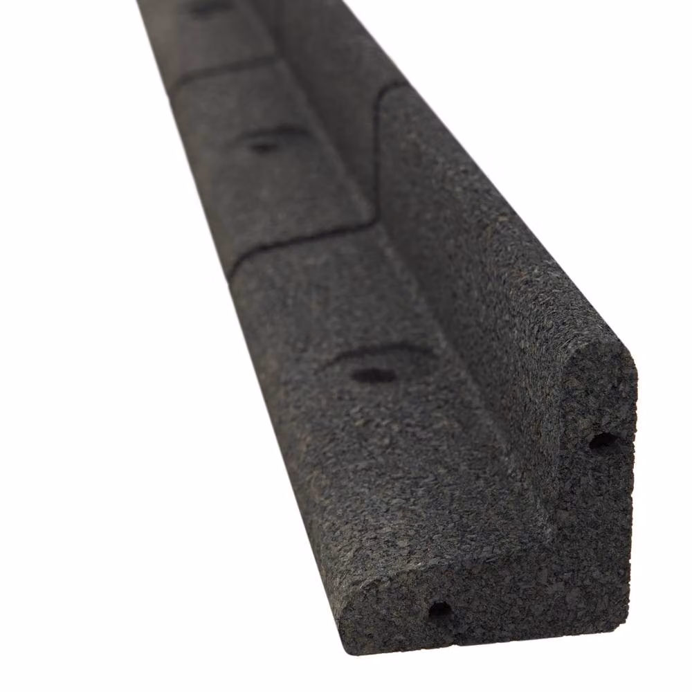 Monstershop Flexible Lawn Edging, Grey, 4 x 1.2m – 4