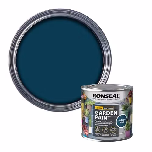 Ronseal Garden Paint in Blue, 250ml