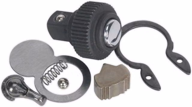 Loops 1/4 Inch Sq Drive Repair Kit for ys01573 48-Tooth Ratchet Wrench in Silver and Multicolour – 1
