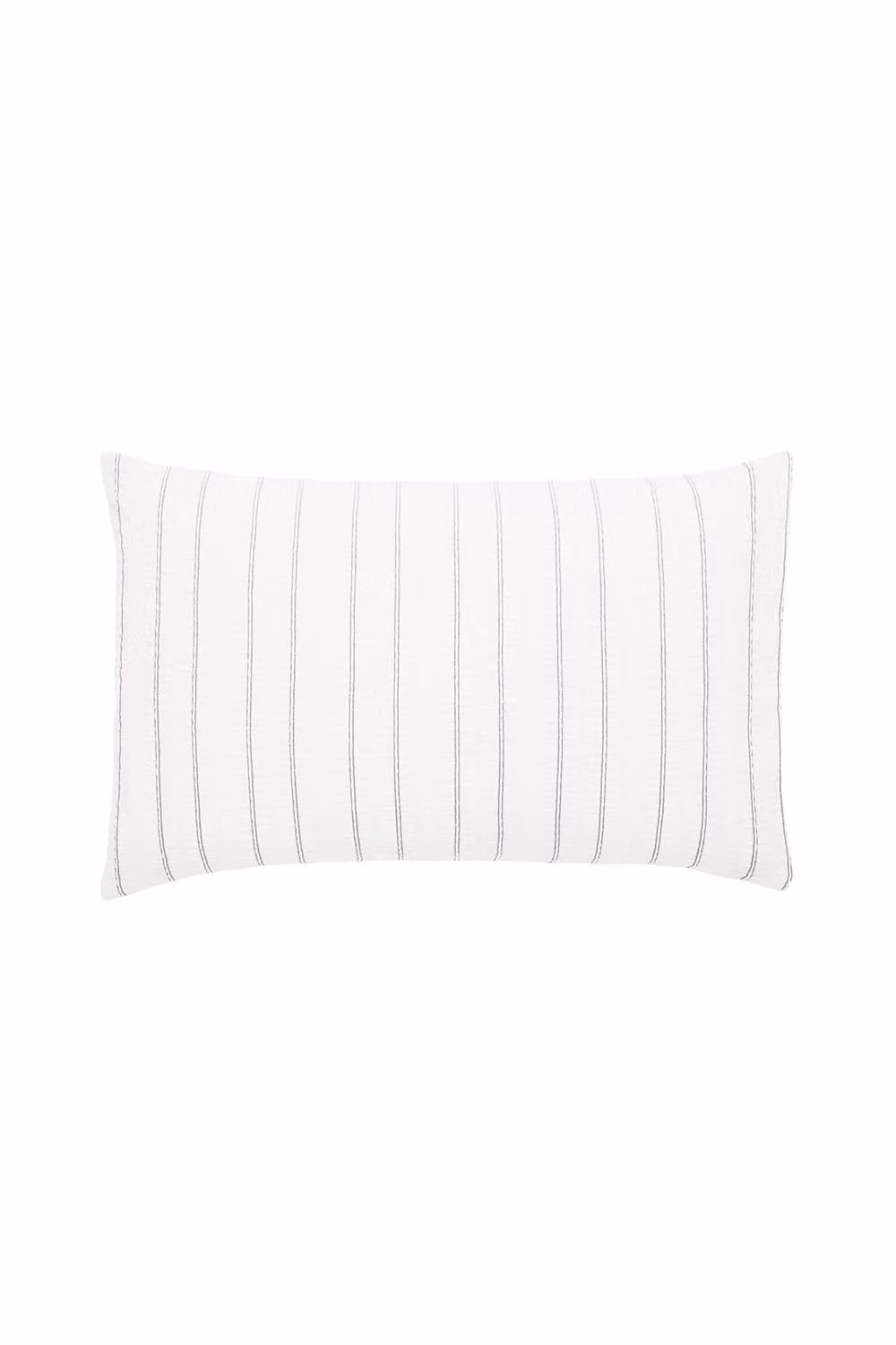Helena Springfield Waffle Stripe Reversible Duvet Cover and Pillowcase Set in Grey and White, Single, W/H: 90 x 200 cm – 2