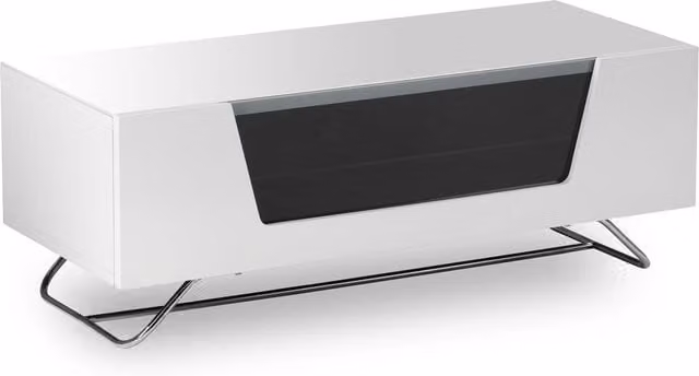 Alphason Chromium 2 TV Cabinet 1000 in White