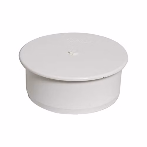 FloPlast 110mm Ring Seal Soil Socket Plug in White