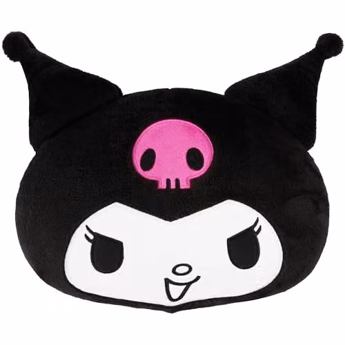 Get Trend Sanrio Kuromi 3D Plush Cushion, Black – 1