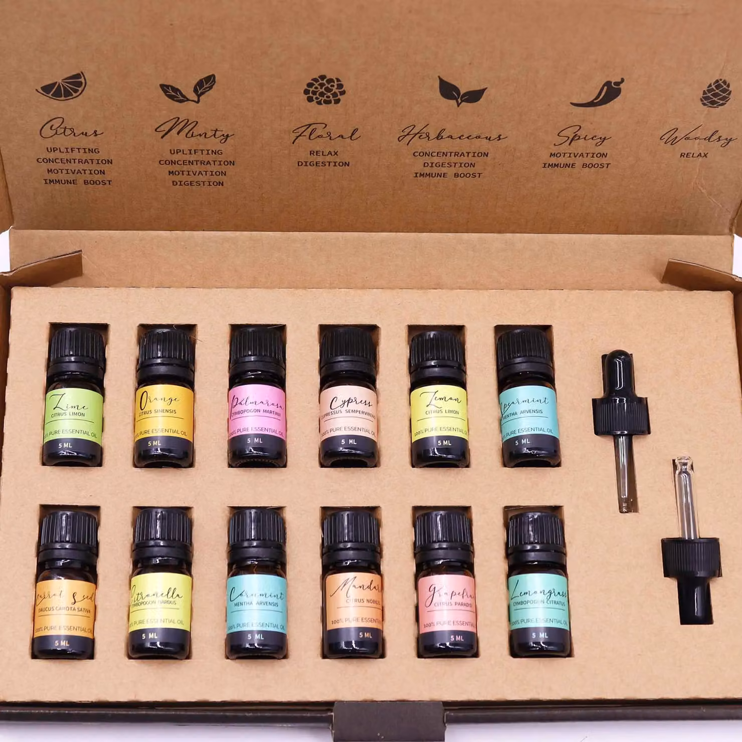 KDMD Aromatherapy Essential Oil Set - Summer in Silver – 2