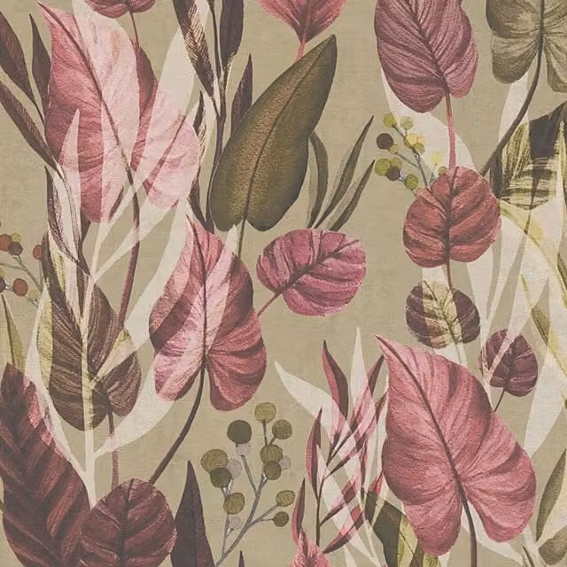 I Love Wallpaper Nature's Embrace Wallpaper in Sand and Yellow Multicolour