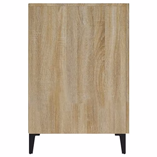 vidaXL Writing Desk in Brown Engineered Wood, W/D/H: 140 x 50 x 75 cm – 4