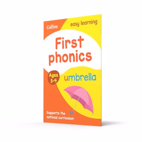 Collins Easy Learning Preschool First Phonics Ages 3-4 Multicolour Paper Book – 2