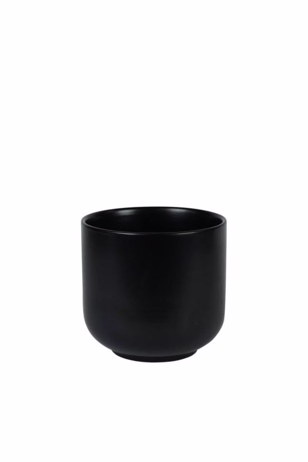 KDMD Hortus Havana Matt Black Ceramic Pot, 2 Pack – 2