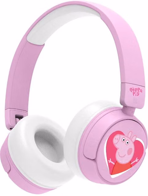 Peppa Pig Children's Wireless Bluetooth Headphones in Pink and Green
