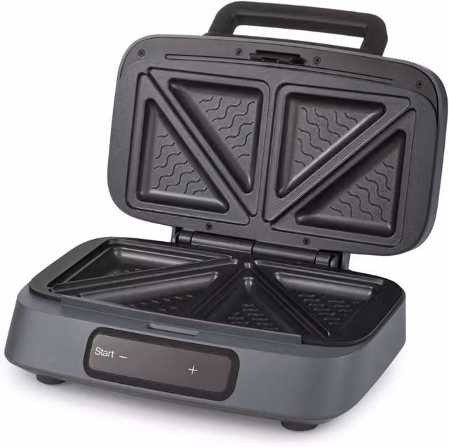 Morphy Richards GrillX Sandwich Toastie Maker with Timer in Anthracite Grey