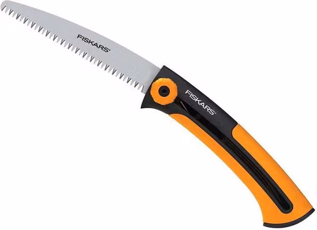Fiskars Xtract Garden Pruning Saw SW73, 160mm, Orange