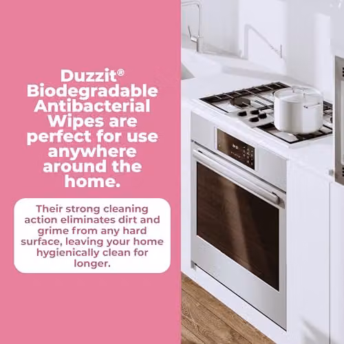 Duzzit Antibacterial Wipes, Grapefruit, 60 Wipes – 3
