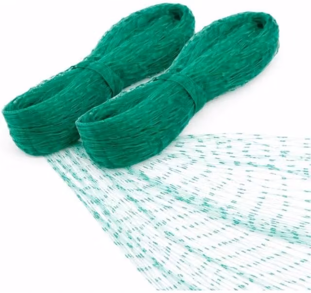 Marco Paul Heavy Duty PVC Bird Netting in Green, 2 Pack, W: 2 m, D: 10 m