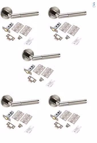 Golden Grace Modern Mitred Bar in Satin Nickel and Polished Chrome Dual Finish
