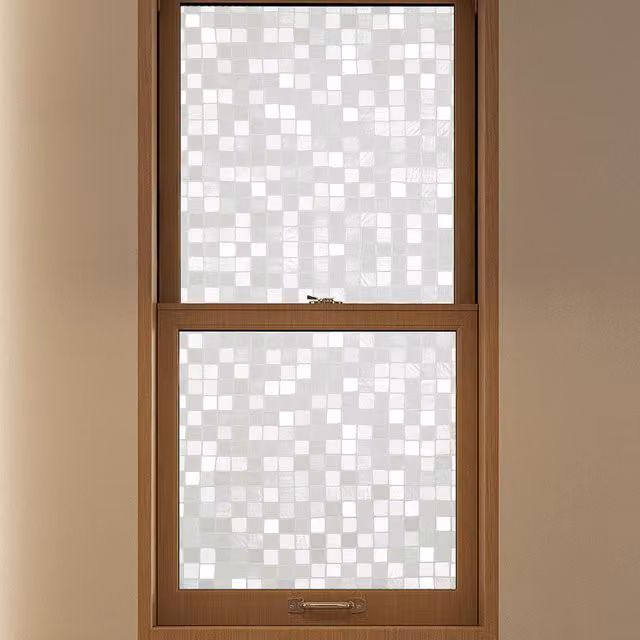 Lifeideas Self-Adhesive Translucent White 3D Privacy Window Film