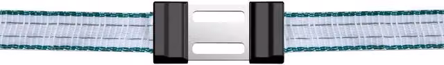 Corral Stainless Steel Litzclip Tape Connector in Silver