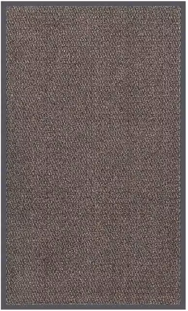 Berkfield Home Non-Slip Tufted Rectangular Doormat, Brown, W: 90 cm, D: 150 cm – 1