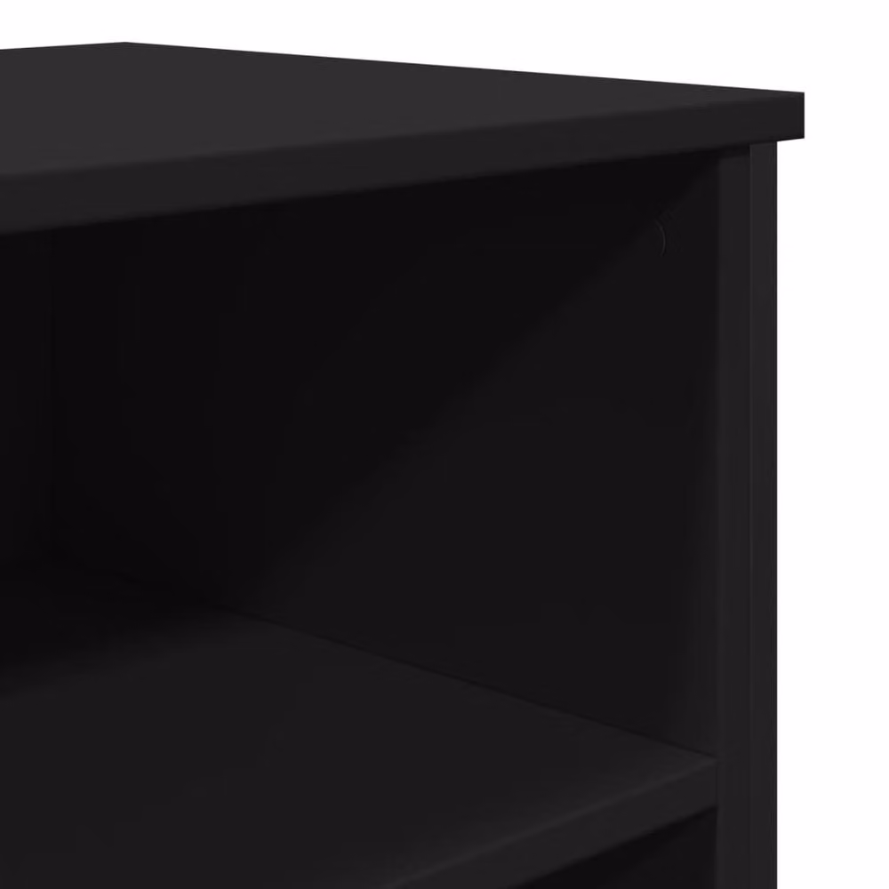 Berkfield Home Black Matt Sideboard, W/D/H: 91 x 35.5 x 74.5 cm – 5