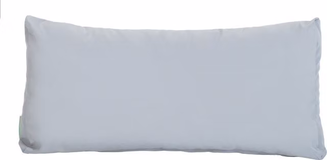 Gardenista Water-Resistant Grey Rectangular Garden Seat or Back Cushions for Rattan Furniture, W: 40 cm