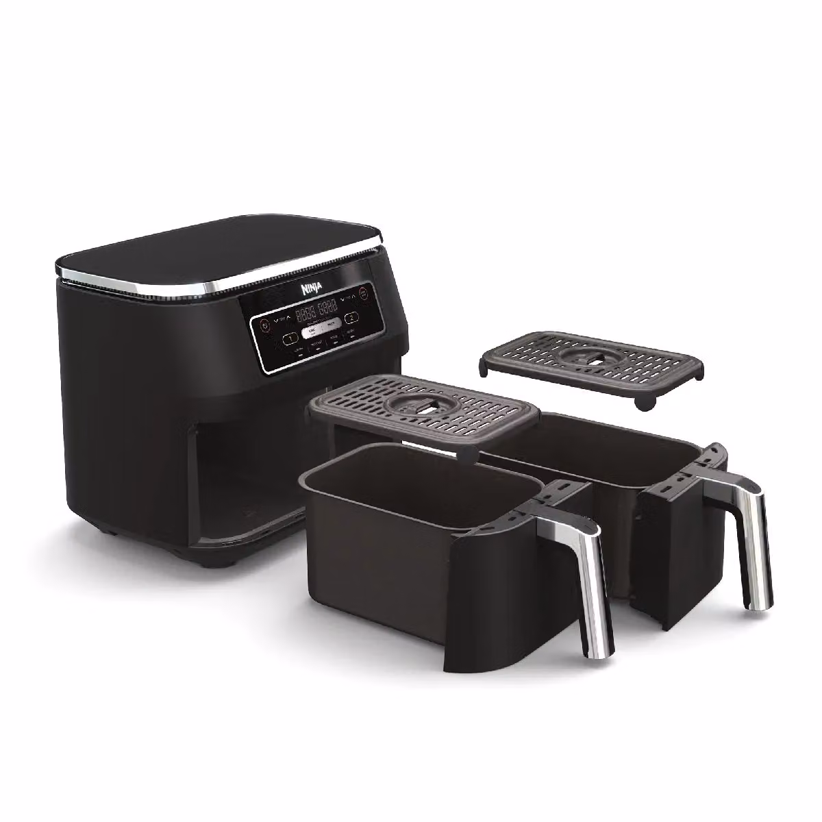 Ninja Foodi 4-in-1 Dual Zone Air Fryer 7.6L AF200UK, Black – 5