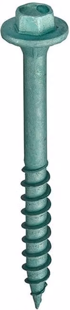 Timberdrive Screws with Green Organic Coating, Grey, 7.0 x 75mm