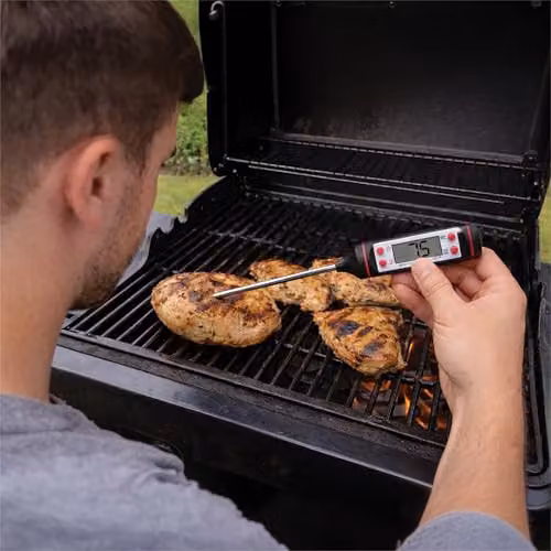 St Helens Home & Garden Digital Meat and BBQ Thermometer in Black – 4