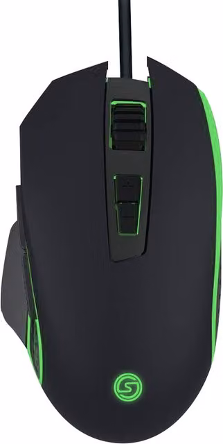 Sensei Gaming Mouse in Black and Green