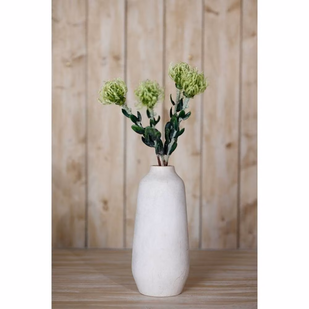 Lemon Pavilion Furniture and Decor Green Pincushion Protea Single Stem Flower, Height: 61 cm – 2