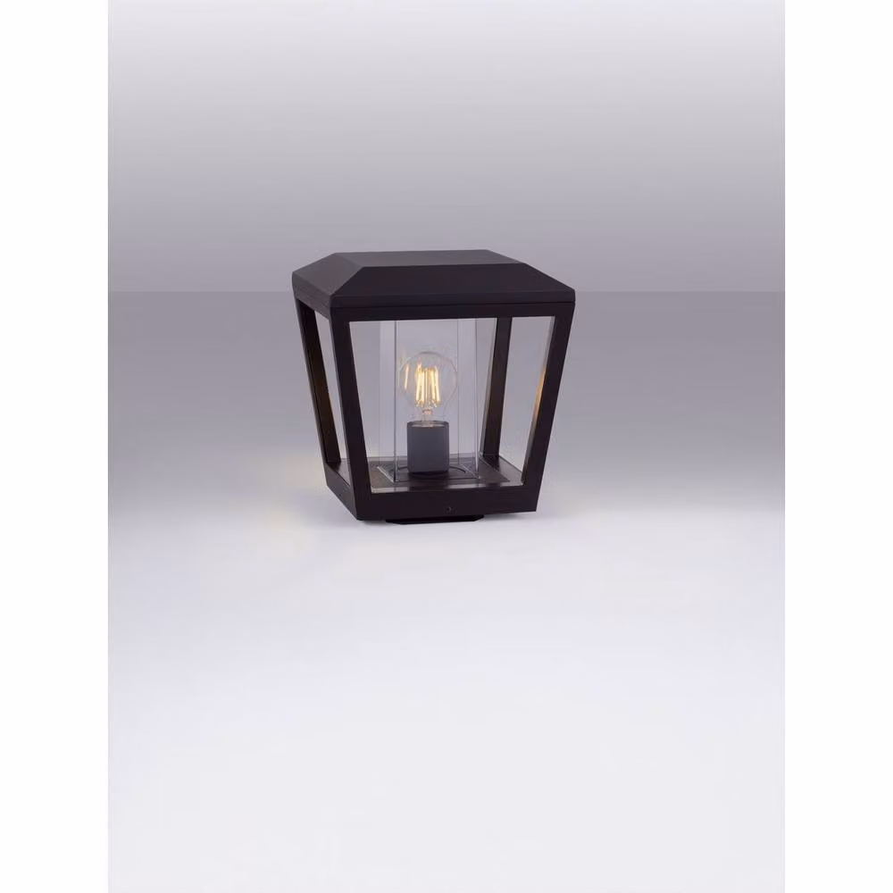 Netlighting Opu Outdoor Pedestal Light in Dark Anthracite Grey with E27 Socket and IP54 Rating – 2