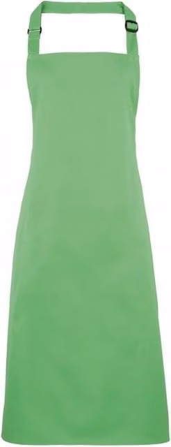 Premier Colours Professional Bib Aprons, Pack of 2, Green