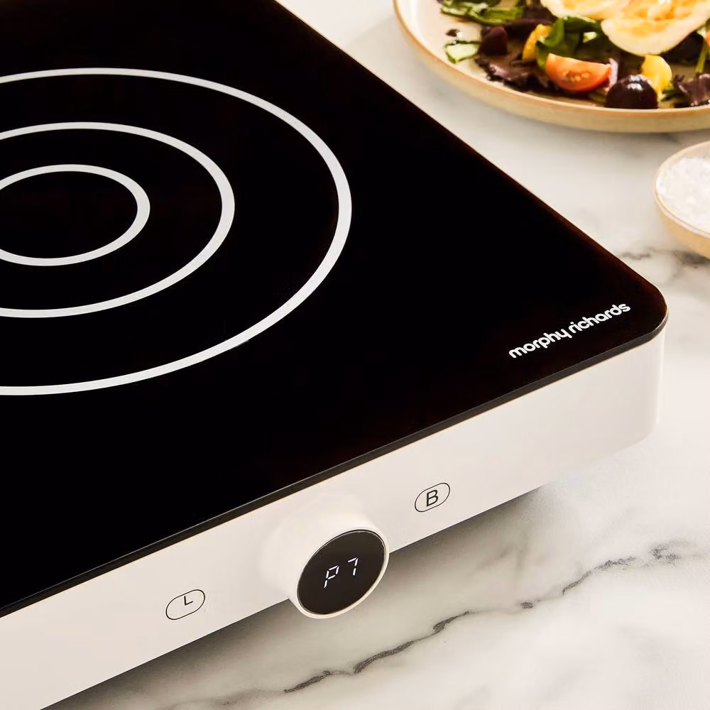 Morphy Richards Portable Single Induction Hob with Timer in White – 5