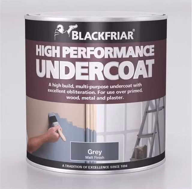 Blackfriar Grey Barrier Undercoat Paint, 250 ml