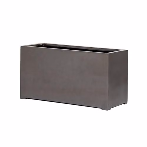 Primrose Grey Stone Trough Planter 80cm W/D/H: 80 x 40 x 30 cm – 1
