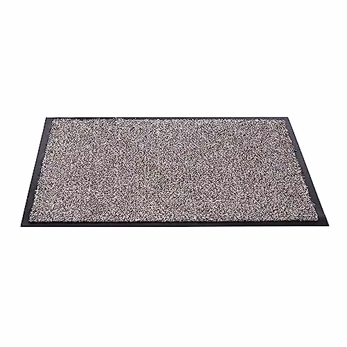 Sentry Barrington Washable Cotton Mat, Light Brown, W: 40 cm, D: 60 cm